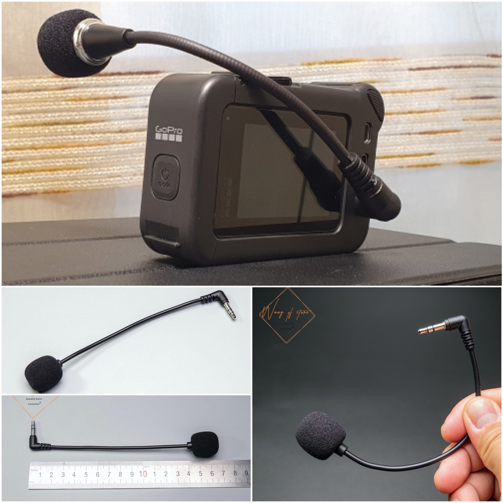 Audiophile Headphone Wired - GoPro Go Pro 혼합 VR 헤드셋