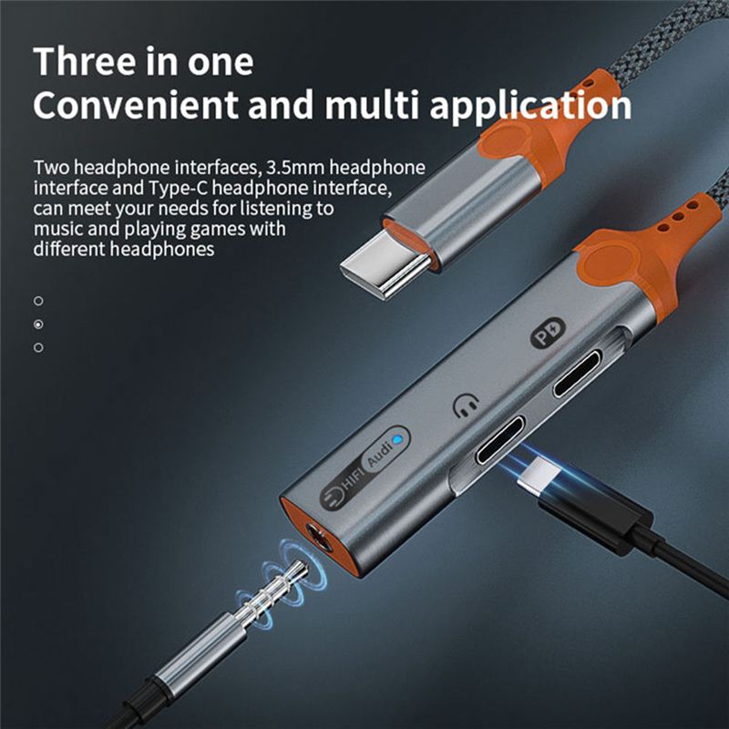 A99X 헤드폰 잭 어댑터, PD60W 고속 충전 분배 - Earphone Splitter Jack 리뷰 및 가격