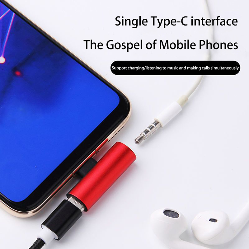 USB Type-C - 3.5mm 헤드폰용 금속 어댑터 - Earphone Splitter Jack 리뷰 및 가격