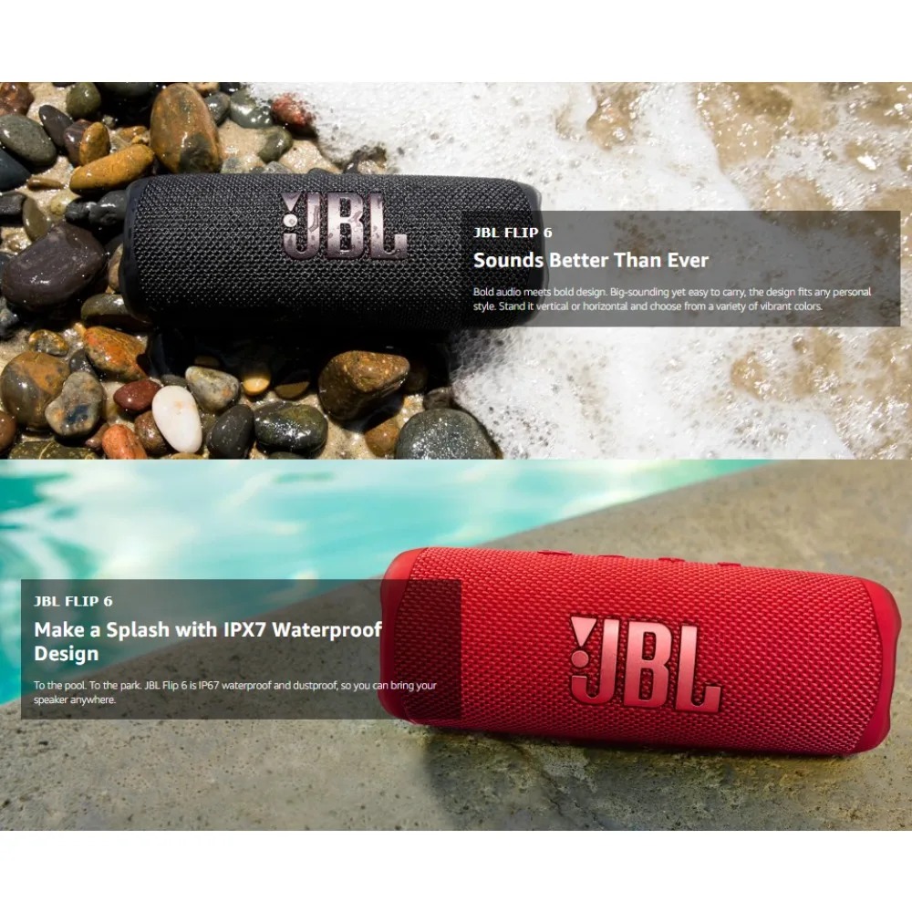 JBL FLIP6 야외용 블루투스 스피커, 최대 12시 - Jbl Speaker Flip 6 리뷰 및 가격