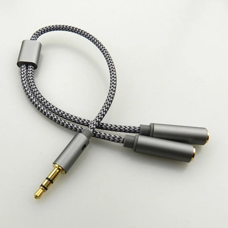 3.5mm 오디오 분배기, 1개의 남성 단자에서 2개의 - Earphone Splitter Jack 리뷰 및 가격