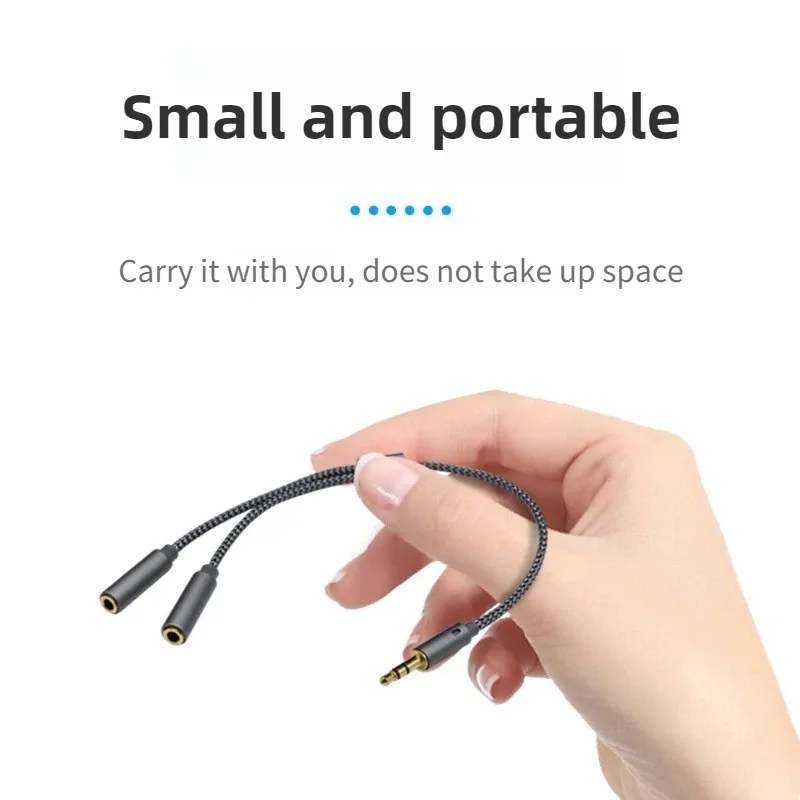 3.5mm 오디오 분배기, 1개의 남성 단자에서 2개의 - Earphone Splitter Jack 리뷰 및 가격