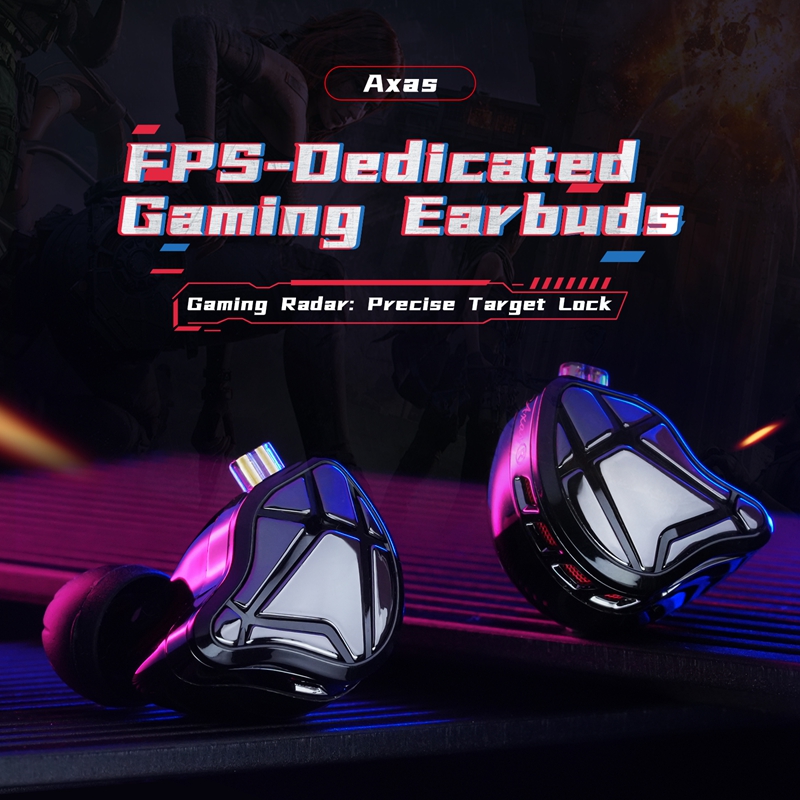    KZ Axas FPS 게이밍 IEM 헤드폰 전문 - Audiophile Headphone Wired 리뷰 및 가격